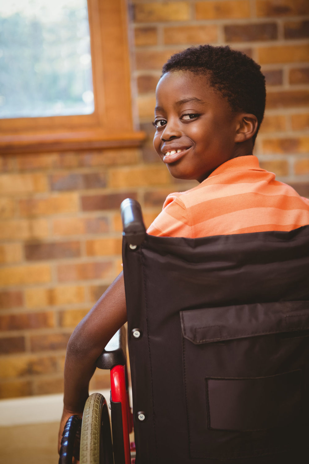 Boy in Wheelchair - Pediatric Homecare Maine